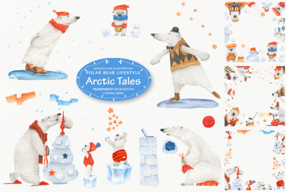 Arctic Tales Facts About Bears Illustrations: A Designer’s Review for Branding and Marketing