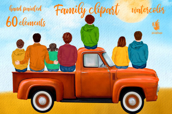 Autumn Family Truck Clipart: A Designer’s Real-World Review
