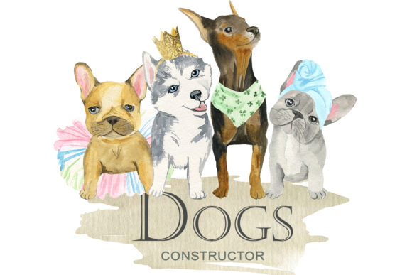 Dogs Constructor: A Designer’s Review of Playful Illustrations for Branding and Creative Projects
