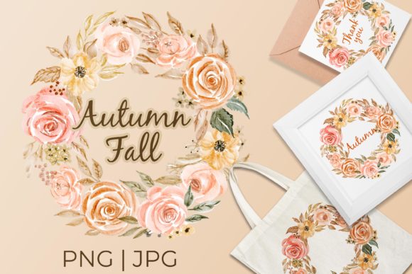 Floral Wreath Autumn Falls: A Practical Review for Digital Sellers