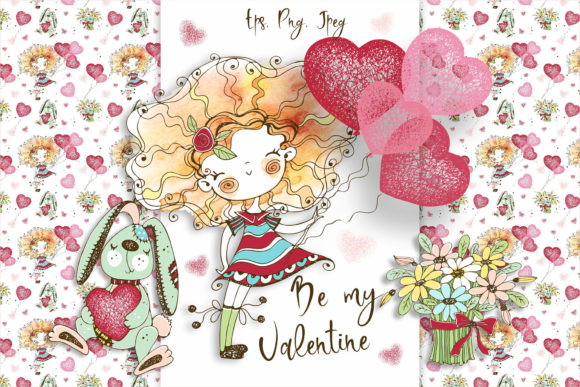 Funny Valentine Cards , Birthday Illustrations for Lighthearted Branding and Seasonal Campaigns