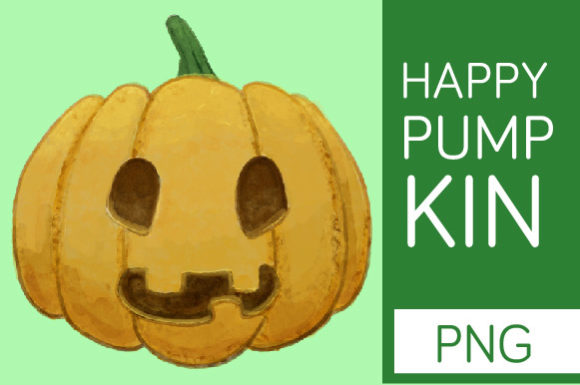 h1Happy Pumpkin - Halloween Clipart for Branding & Marketing Illustrations/h1