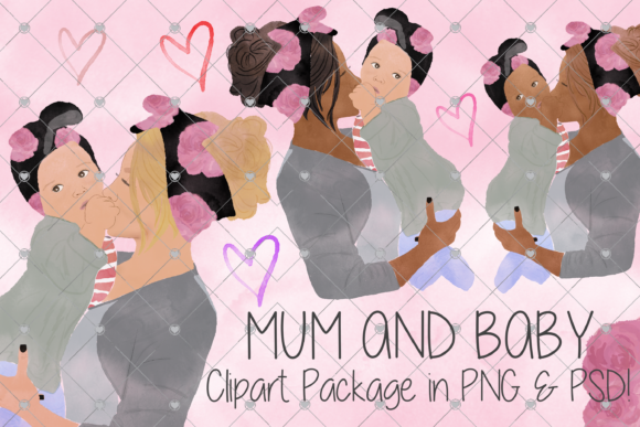 Mum, Baby, Clipart, Mothers Day: A Brand Designer’s Review for Real Business Use