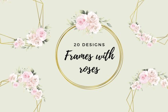 Pink Flowers Romantic Geometric Frames: A Designer’s Review for Real Content Publishing