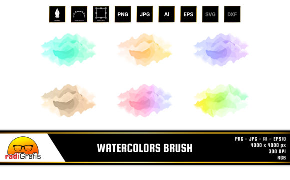 Watercolors Brush Clip Art: A Designer’s Review for Branding and Illustration Projects